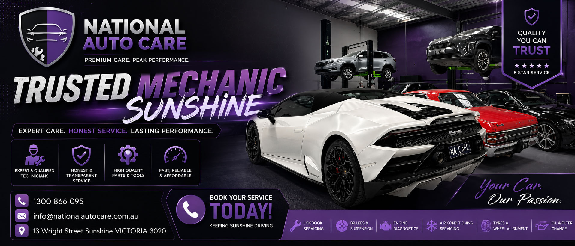 Trusted mechanic Sunshine